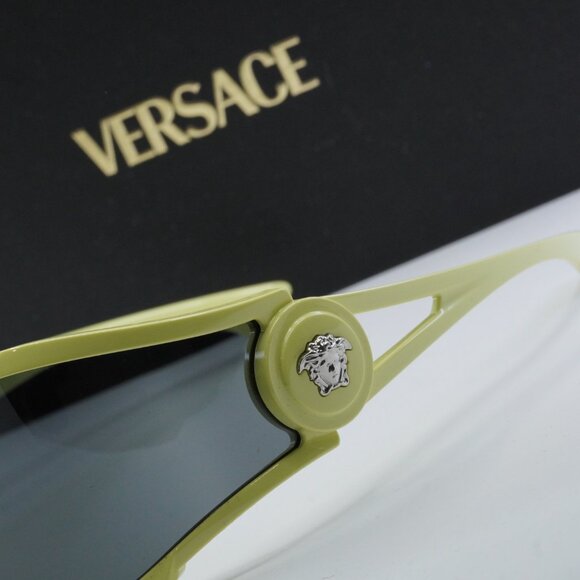 Final Price! Versace VE4475 548687 Yellow/Grey Sunglasses